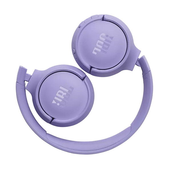 JBL Tune 520BT Auriculares Diadema Inalámbricos Bluetooth 5.3, Supraaurales Plegables, Batería 57h, Púrpura
