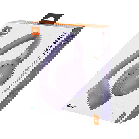 JBL Tune 520BT Auriculares Diadema Inalámbricos Bluetooth 5.3, Supraaurales Plegables, Batería 57h, Púrpura