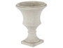 Ibergarden Macetero Copa Cemento Blanco Roto Mediano 18 cm x 24 cm x 18 cm (Set de 6)
