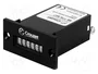 CROUZET Contador de impulsos electromecánico CIM24 24V DC