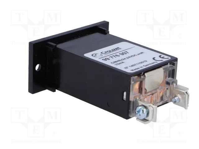 CROUZET Contador de impulsos electromecánico CIM24 24V DC CROUZET Contador de impulsos electromecánico CIM24 24V DC