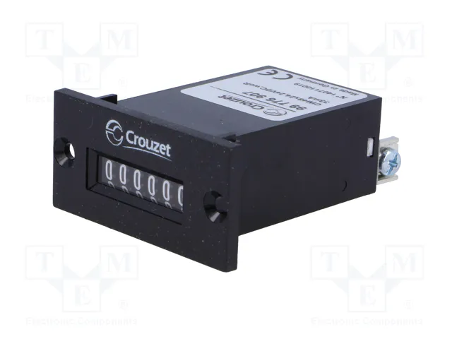 CROUZET Contador de impulsos electromecánico CIM24 24V DC CROUZET Contador de impulsos electromecánico CIM24 24V DC