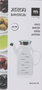 La Mediterranea Aceitera Cuadrada de Borosilicato con Tapa de Metal 750ml