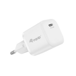 Equip Cargador Pared USB-C 245530 Pack 25 Unidades Carga Rápida Power Delivery 20W Compacto