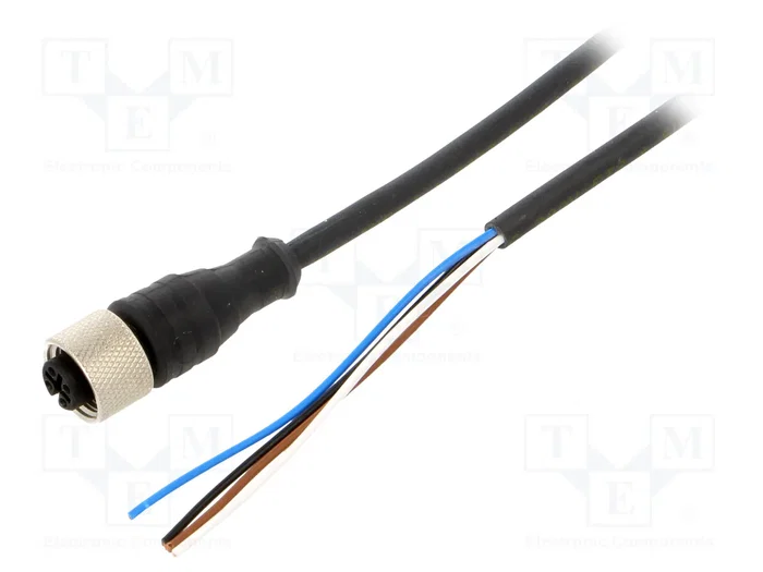 TELEMECANIQUE SENSORS Cable para sensores M12 hembra recto 10m TELEMECANIQUE SENSORS Cable para sensores M12 hembra recto 10m