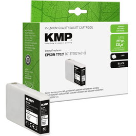 KMP E133 Cartucho de Tinta Negro Compatible con Epson T7021