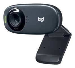 Logitech Webcam C310 HD 1.2 MP 1280x720 Pixeles con Micrófono Incorporado USB Negro - 960-001000