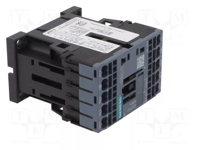 Siemens 3RT20172BB42 Contactor AC-3 5,5kW/400V 24VDC 3p S00 Siemens 3RT20172BB42 Contactor AC-3 5,5kW/400V 24VDC 3p S00