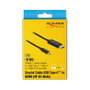 DeLOCK Adaptador de cable USB Tipo C a HDMI 4K 60Hz 1m 84904