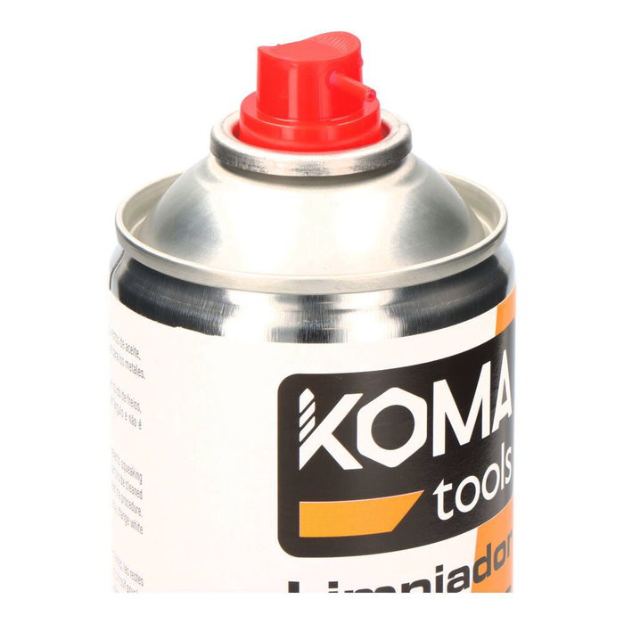 Koma Tools Limpia Frenos Spray Secado Rápido Válvula 360° 600 ml para Piezas de Freno y Embrague