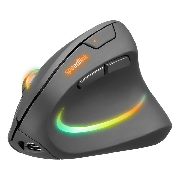Speedlink PIAVO PRO Ratón Vertical Ergonómico con RGB Speedlink PIAVO PRO Ratón Vertical Ergonómico con RGB