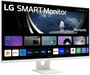 LG 32U721SA-W Monitor Inteligente 32 Pulgadas 4K UHD Blanco