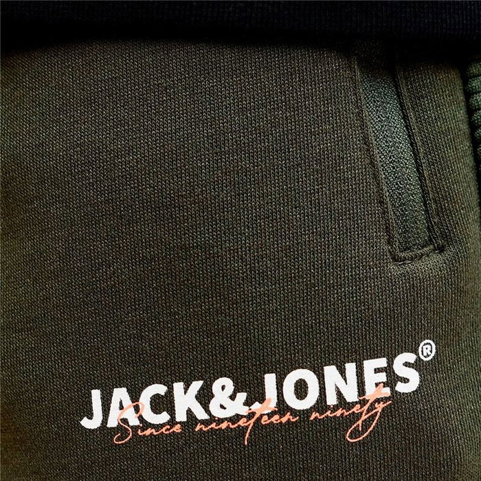 Pantalón Largo Deportivo Jack & Jones Jpstgordon Thatcher Duffel Oliva Hombre