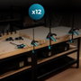 Cecotec StrongComfort 740 Instant Evolution - Set de 12 piezas