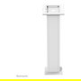 Neomounts FL15-750WH1 Soporte de suelo para tablets 9.7-11" - bloqueable, Blanco, Acero, Piso, Cerradura para puerta corredera con pulsador