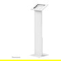 Neomounts FL15-750WH1 Soporte de suelo para tablets 9.7-11" - bloqueable, Blanco, Acero, Piso, Cerradura para puerta corredera con pulsador