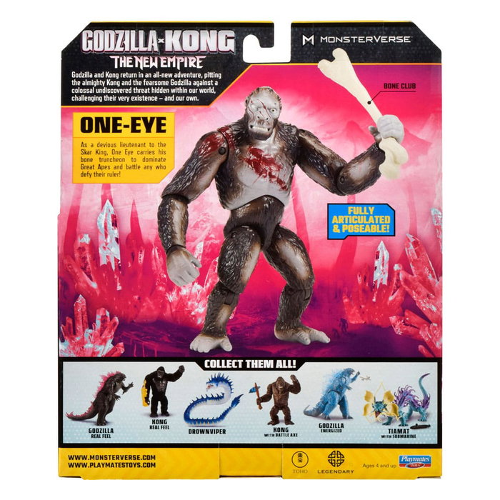 Godzilla y Kong: el nuevo imperio Figura One Eye 15 cm Godzilla y Kong: el nuevo imperio Figura One Eye 15 cm