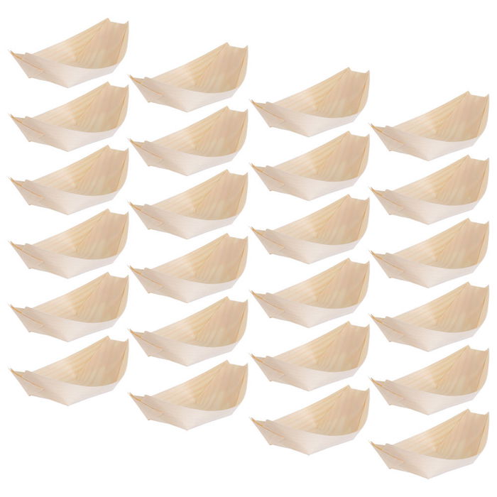 Saveur et Degustation Juego de 24 Barquitas Presentar