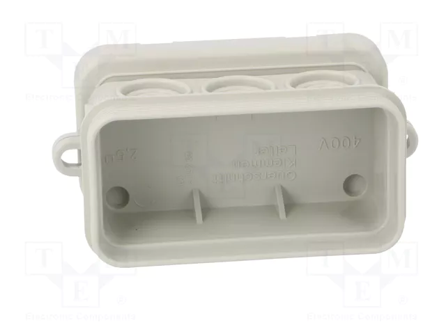 OBO Bettermann OBO A 6 Kabelabzweigkasten 80x43x34 PE gris claro RAL7035 OBO Bettermann OBO A 6 Kabelabzweigkasten 80x43x34 PE gris claro RAL7035