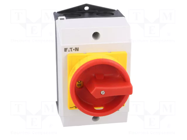 EATON ELECTRIC Interruptor de levas principal T0-1-102/I1/SVB 20A OFF-ON