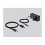 DeLOCK Hub USB 3.2 Gen 1 con 4 Puertos USB-A, Carga Rápida y USB-C PD 3.0 Gris