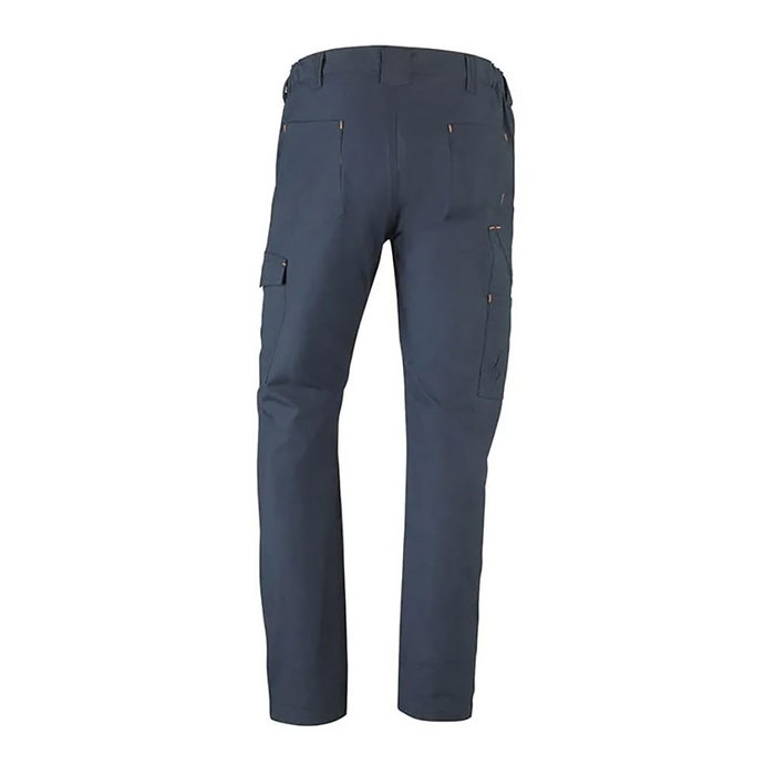 Juba Pantalón de Trabajo Multibolsillos Road Azul Marino Talla XXL