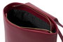 Lucky Bees Mochila Cherry Cuero de Polivinilo Elegante y Funcional para Uso Diario 28x11x30 cm
