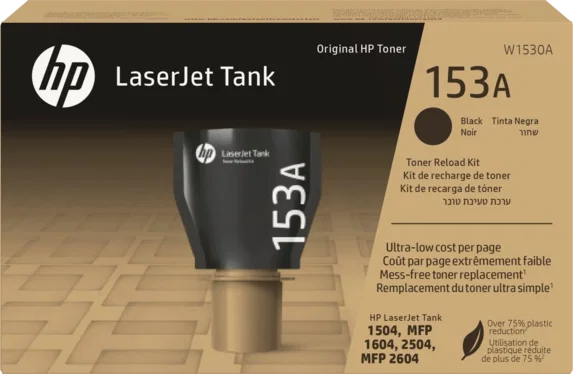 HP Kit de recarga de tóner 153A Negro para LaserJet Tank