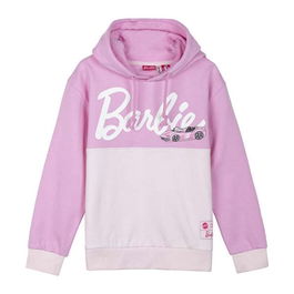 Sudadera con Capucha Niño Barbie Rosa