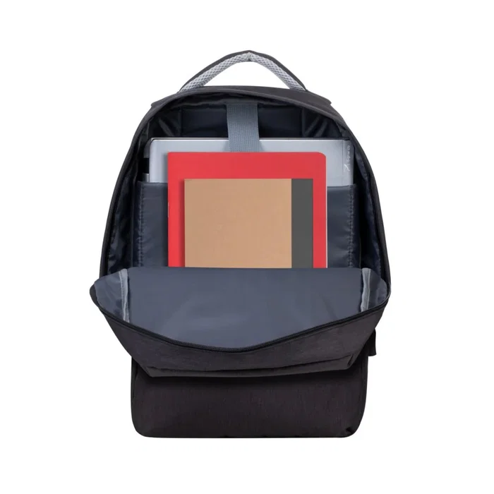 Rivacase Bundle 7563 Mochila para Portátil 39,6 cm (15.6") con Ratón Inalámbrico USB, Negro
