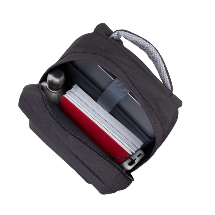 Rivacase Bundle 7563 Mochila para Portátil 39,6 cm (15.6") con Ratón Inalámbrico USB, Negro
