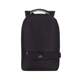 Rivacase Bundle 7563 Mochila para Portátil 39,6 cm (15.6") con Ratón Inalámbrico USB, Negro
