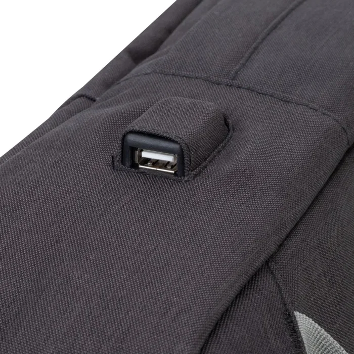 Rivacase Bundle 7563 Mochila para Portátil 39,6 cm (15.6") con Ratón Inalámbrico USB, Negro