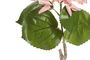 DKD Home Decor Flor Blanca Lila Rosa Seda PE Tacto Real Hortensia Surtido 20 x 60 x 20 cm (12 Unidades)