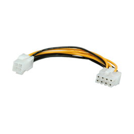 ROLINE Cable Adaptador de Alimentación Interno ATX12V P4 a 8-pin EPS/PCIe, 0,15 m