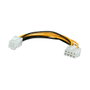 ROLINE Cable Adaptador de Alimentación Interno ATX12V P4 a 8-pin EPS/PCIe, 0,15 m