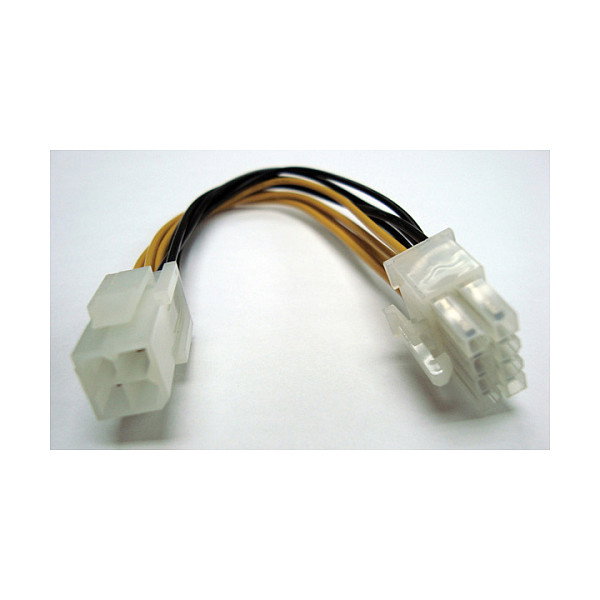 ROLINE Cable Adaptador de Alimentación Interno ATX12V P4 a 8-pin EPS/PCIe, 0,15 m