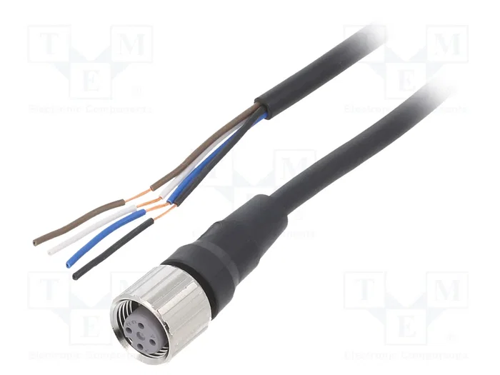 OMRON XS2F-M12PVC4S5M Cable para sensores M12 hembra recto 5m OMRON XS2F-M12PVC4S5M Cable para sensores M12 hembra recto 5m