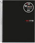 Miquelrius 47009 Cuaderno Espiral NB-10 A4 200 Hojas 5x5mm Polipropileno Negro