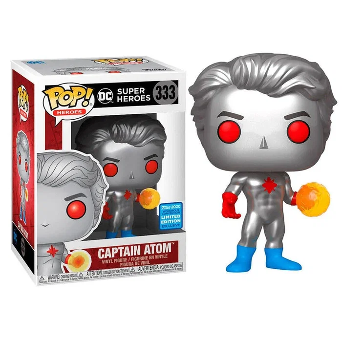 Funko Pop! Captain Atom DC Comics Edición Limitada