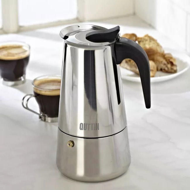Inde Cafetera 2 Servicios Inducción Inox (6 Unidades)
