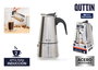 Inde Cafetera 2 Servicios Inducción Inox (6 Unidades)