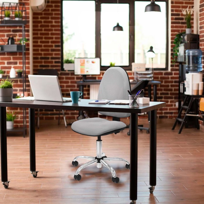 PIQUERAS Y CRESPO Silla de oficina Algarra Verde esmeralda sin brazos PIQUERAS Y CRESPO Silla de oficina Algarra Verde esmeralda sin brazos
