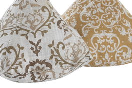 DKD Home Decor Sujetapuertas Shabby Barroco Multicolor 17 x 20 x 17 cm (12 Unidades)