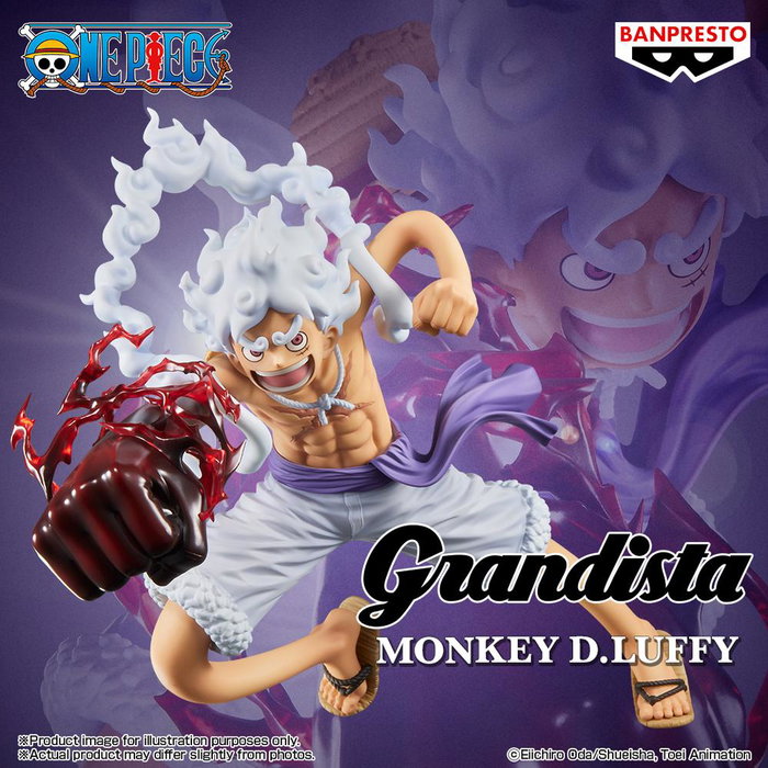 Banpresto Figura One Piece Grandista Monkey D. Luffy Gear 5 Special Edition