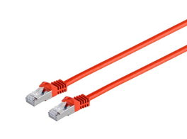 MicroConnect Cable de Red CAT7 S/FTP 0,25m Rojo
