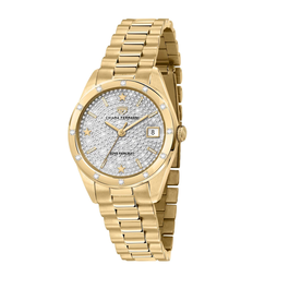 Chiara Ferragni Reloj Analógico Dorado con Esfera Blanca