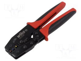 WIHA Crimpadora para terminales de cable y conectores aislados