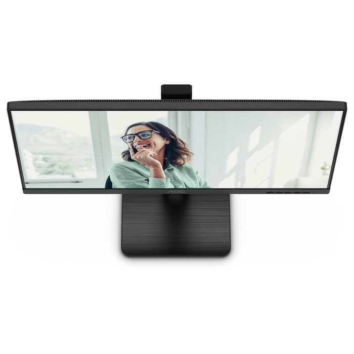 AOC 24P3CV - Monitor Oficina 24" Full HD IPS 100Hz, USB-C 65W, Altavoces, Pivot, HDR, Negro