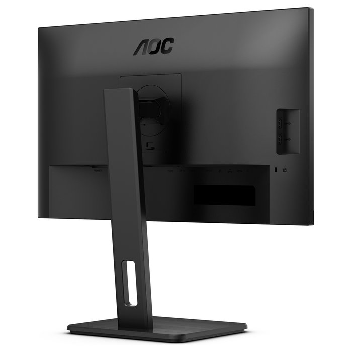 AOC 24P3CV - Monitor Oficina 24" Full HD IPS 100Hz, USB-C 65W, Altavoces, Pivot, HDR, Negro